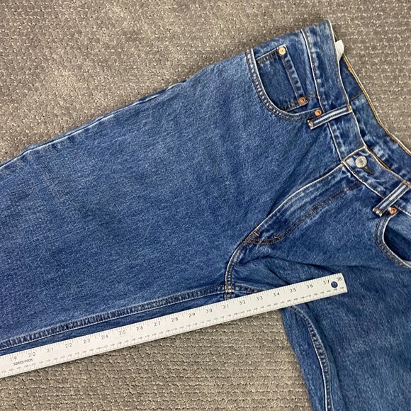 Levi's 560 Comfort Loose Fit Tapered Leg Jeans Men's 33 x 32 Fit 33 x 31 Blue - Picture 12 of 13